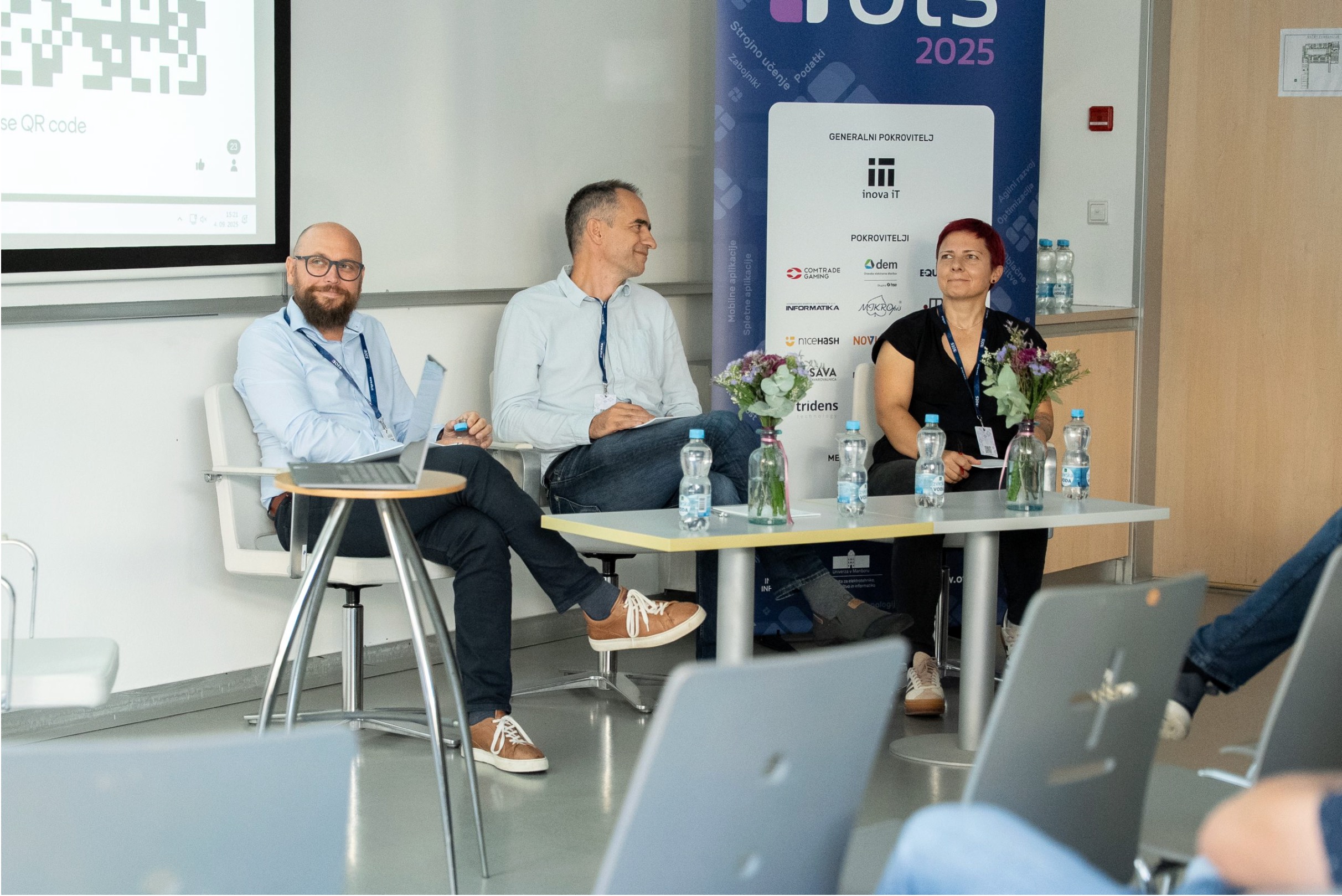 Mateja on panel at OTS 2025